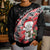 New Zealand Christmas Meri Kirihimete Kid Ugly Christmas Sweater Santa Hei Tiki Pohutukawa