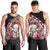 New Zealand Christmas Meri Kirihimete Men Tank Top Santa Hei Tiki Pohutukawa