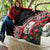 New Zealand Christmas Meri Kirihimete Quilt Santa Hei Tiki Pohutukawa