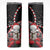 New Zealand Christmas Meri Kirihimete Skinny Tumbler Santa Hei Tiki Pohutukawa