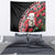 New Zealand Christmas Meri Kirihimete Tapestry Santa Hei Tiki Pohutukawa