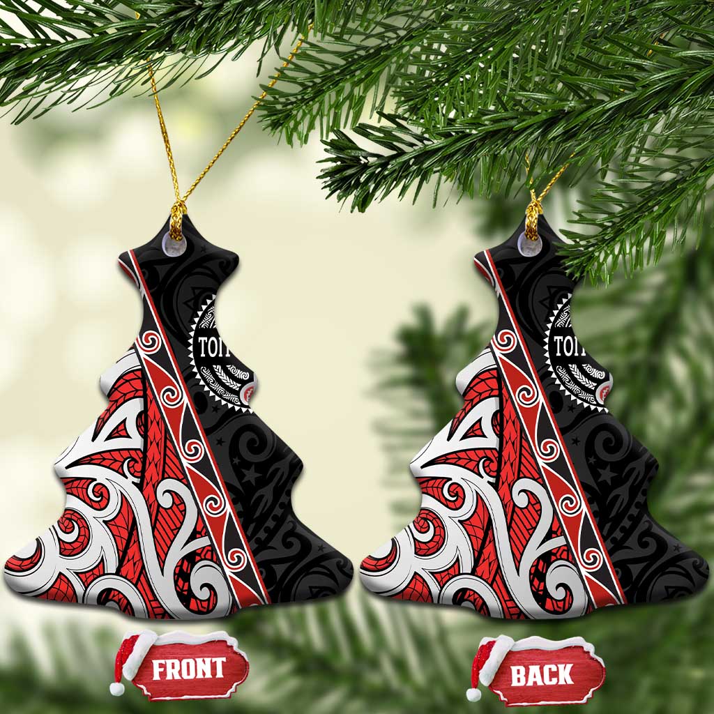 Aotearoa Toitu Te Tiriti Ceramic Ornament Honour The Treaty New Zealand