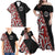 Aotearoa Toitu Te Tiriti Family Matching Off Shoulder Maxi Dress and Hawaiian Shirt Honour The Treaty New Zealand