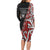 Aotearoa Toitu Te Tiriti Long Sleeve Bodycon Dress Honour The Treaty New Zealand