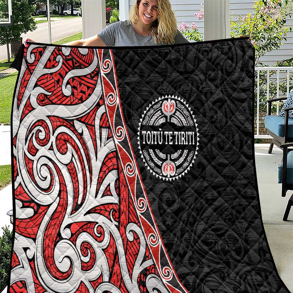 Aotearoa Toitu Te Tiriti Quilt Honour The Treaty New Zealand