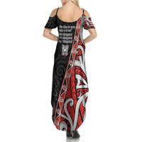 Aotearoa Toitu Te Tiriti Summer Maxi Dress Honour The Treaty New Zealand