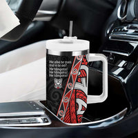 Aotearoa Toitu Te Tiriti Tumbler With Handle Honour The Treaty New Zealand