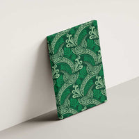 Forest Green Monstera Canvas Wall Art Polynesian Tribal Pattern LT01 - Polynesian Pride