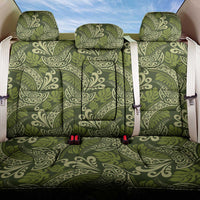 Olive Green Monstera Back Car Seat Cover Polynesian Tribal Pattern LT01 One Size Green - Polynesian Pride