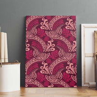 Sweet Pink Monstera Canvas Wall Art Polynesian Tribal Pattern LT01 - Polynesian Pride