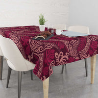 Sweet Pink Monstera Tablecloth Polynesian Tribal Pattern LT01 - Polynesian Pride