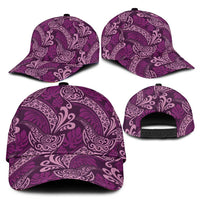 Royal Purple Monstera Classic Cap Polynesian Tribal Pattern LT01 - Polynesian Pride