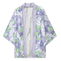 Anthurium Plumeria Lei Pastel Kimono Purple Hawaiian Splendid Palaka