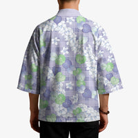 Anthurium Plumeria Lei Pastel Kimono Purple Hawaiian Splendid Palaka