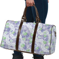 Anthurium Plumeria Lei Pastel Travel Bag Purple Hawaiian Splendid Palaka LT01 - Polynesian Pride