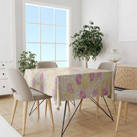 Anthurium Plumeria Lei Pastel Tablecloth Yellow Hawaiian Splendid Palaka