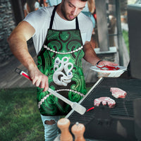 Maori Matariki Manaia Kakariki Apron Maori Kowhaiwhai Pattern Galaxy LT01 - Polynesian Pride