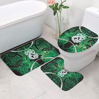 Maori Matariki Manaia Kakariki Bathroom Set Maori Kowhaiwhai Pattern Galaxy LT01 - Polynesian Pride