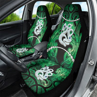 Maori Matariki Manaia Kakariki Car Seat Cover Maori Kowhaiwhai Pattern Galaxy LT01 - Polynesian Pride