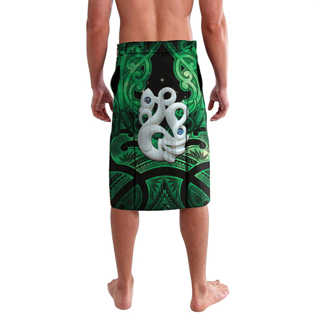 Personalised Maori Matariki Manaia Kakariki Lavalava Maori Kowhaiwhai Pattern Galaxy LT01 - Polynesian Pride