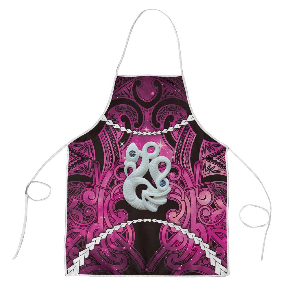 Maori Matariki Manaia Mawhero Apron Maori Kowhaiwhai Pattern Galaxy