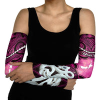Personalised Maori Matariki Manaia Mawhero Arm Sleeves Maori Kowhaiwhai Pattern Galaxy