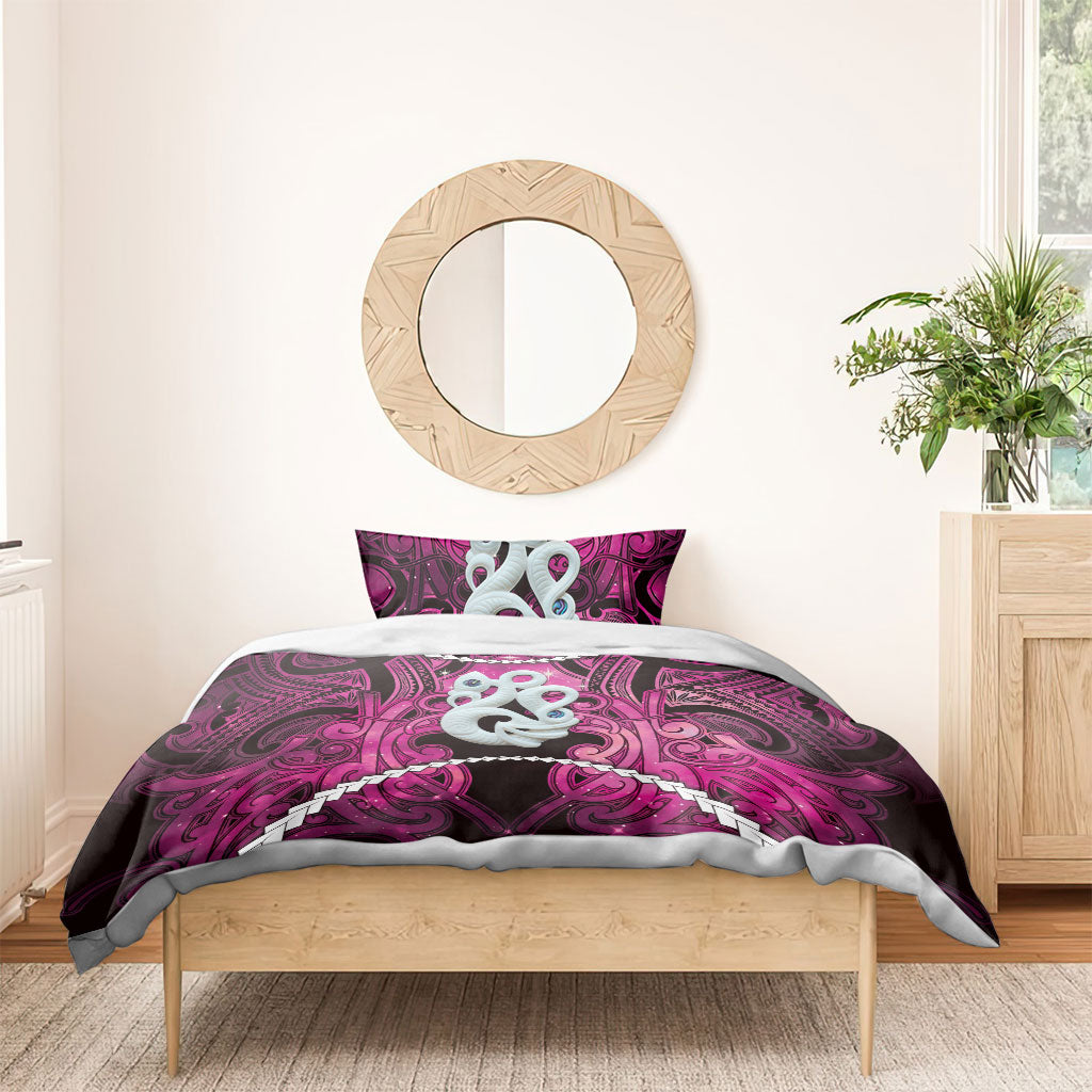 Maori Matariki Manaia Mawhero Bedding Set Maori Kowhaiwhai Pattern Galaxy LT01 - Polynesian Pride