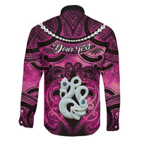 Personalised Maori Matariki Manaia Mawhero Family Matching Puletasi and Hawaiian Shirt Maori Kowhaiwhai Pattern Galaxy