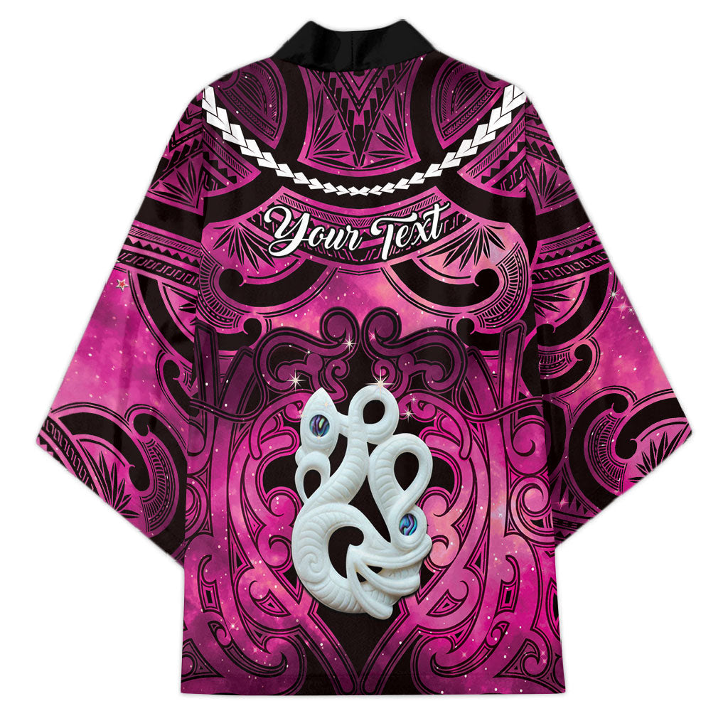 Personalised Maori Matariki Manaia Mawhero Kimono Maori Kowhaiwhai Pattern Galaxy LT01 - Polynesian Pride