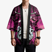Personalised Maori Matariki Manaia Mawhero Kimono Maori Kowhaiwhai Pattern Galaxy LT01 - Polynesian Pride