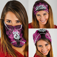 Maori Matariki Manaia Mawhero Neck Gaiter Maori Kowhaiwhai Pattern Galaxy LT01 - Polynesian Pride