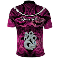 Personalised Maori Matariki Manaia Mawhero Polo Shirt Maori Kowhaiwhai Pattern Galaxy LT01 - Polynesian Pride
