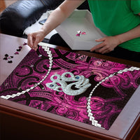 Maori Matariki Manaia Mawhero Puzzle Maori Kowhaiwhai Pattern Galaxy LT01 - Polynesian Pride