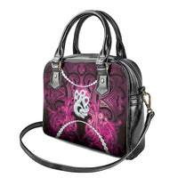 Maori Matariki Manaia Mawhero Shoulder Handbag Maori Kowhaiwhai Pattern Galaxy LT01 - Polynesian Pride
