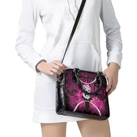 Maori Matariki Manaia Mawhero Shoulder Handbag Maori Kowhaiwhai Pattern Galaxy LT01 - Polynesian Pride