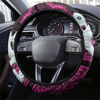 Maori Matariki Manaia Mawhero Steering Wheel Cover Maori Kowhaiwhai Pattern Galaxy LT01 - Polynesian Pride