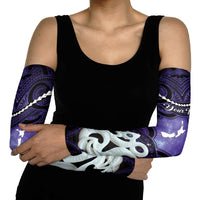 Personalised Maori Matariki Manaia Waiporoporo Arm Sleeves Maori Kowhaiwhai Pattern Galaxy LT01 - Polynesian Pride