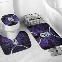 Maori Matariki Manaia Waiporoporo Bathroom Set Maori Kowhaiwhai Pattern Galaxy