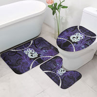 Maori Matariki Manaia Waiporoporo Bathroom Set Maori Kowhaiwhai Pattern Galaxy