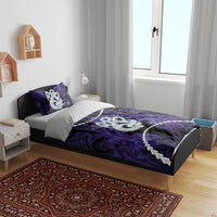 Maori Matariki Manaia Waiporoporo Bedding Set Maori Kowhaiwhai Pattern Galaxy LT01 - Polynesian Pride