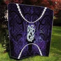 Maori Matariki Manaia Waiporoporo Quilt Maori Kowhaiwhai Pattern Galaxy