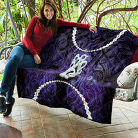 Maori Matariki Manaia Waiporoporo Quilt Maori Kowhaiwhai Pattern Galaxy