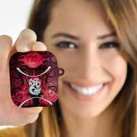 Maori Matariki Manaia Whero AirPods Case Maori Kowhaiwhai Pattern Galaxy LT01 - Polynesian Pride