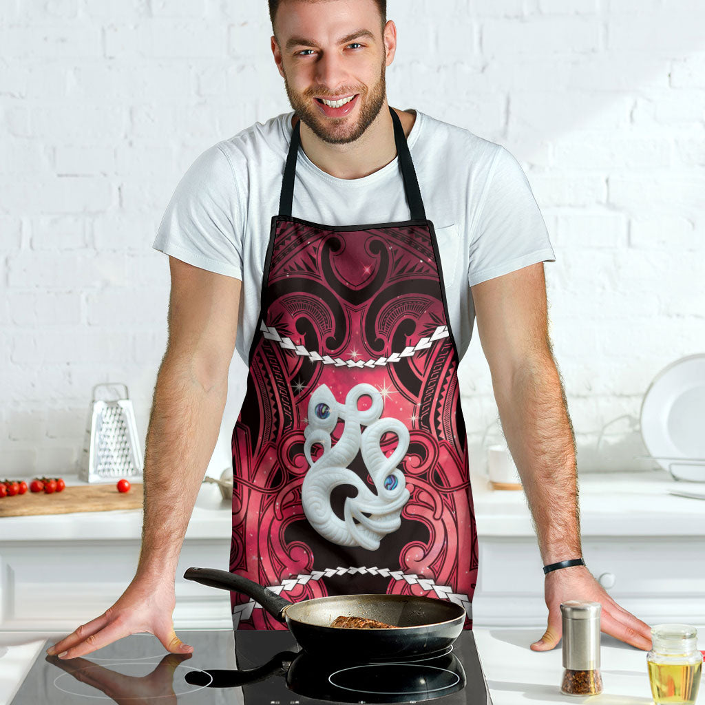 Maori Matariki Manaia Whero Apron Maori Kowhaiwhai Pattern Galaxy LT01 - Polynesian Pride