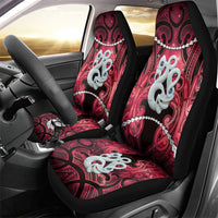 Maori Matariki Manaia Whero Car Seat Cover Maori Kowhaiwhai Pattern Galaxy LT01 - Polynesian Pride