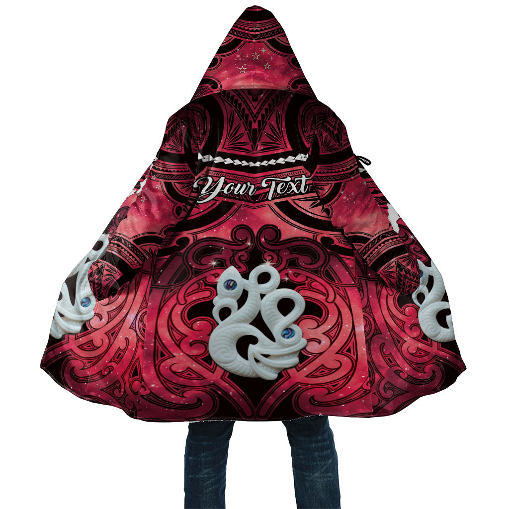 Personalised Maori Matariki Manaia Whero Cloak Maori Kowhaiwhai Pattern Galaxy