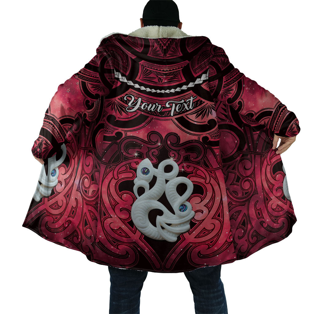 Personalised Maori Matariki Manaia Whero Cloak Maori Kowhaiwhai Pattern Galaxy LT01 - Polynesian Pride