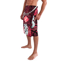Personalised Maori Matariki Manaia Whero Lavalava Maori Kowhaiwhai Pattern Galaxy LT01 - Polynesian Pride
