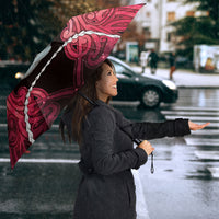 Maori Matariki Manaia Whero Umbrella Maori Kowhaiwhai Pattern Galaxy LT01 - Polynesian Pride