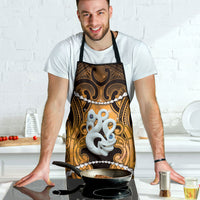 Maori Matariki Manaia Kowhai Apron Maori Kowhaiwhai Pattern Galaxy LT01 - Polynesian Pride